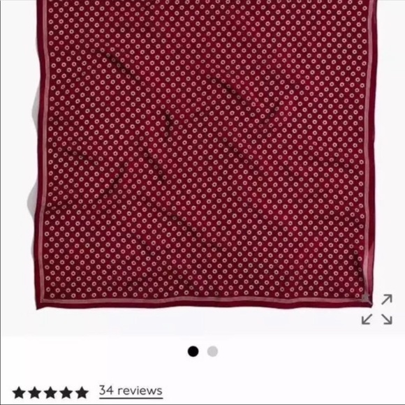 Madewell silk bandana scarf - Picture 3 of 5